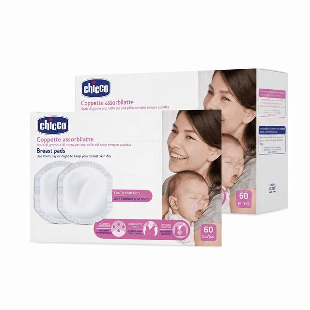 Chicco - Breast Pads White - 2X60pcs