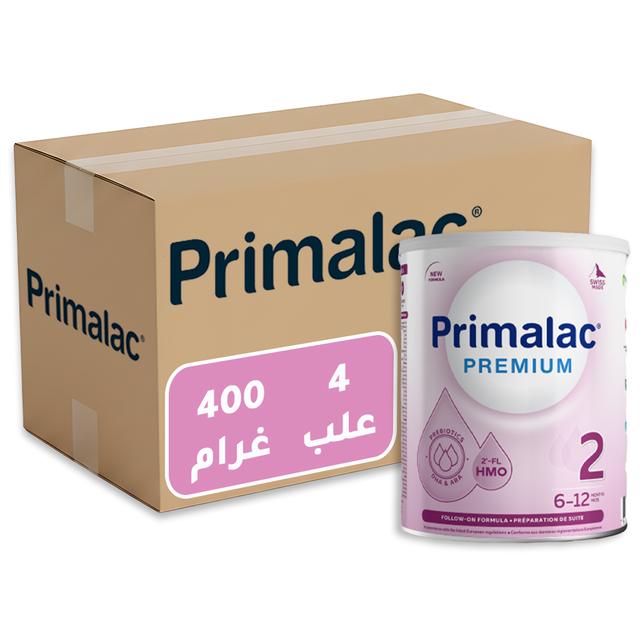 Primalac - Premium Complete Infant Formula Offer Number 2 - 400g - 4 Pcs