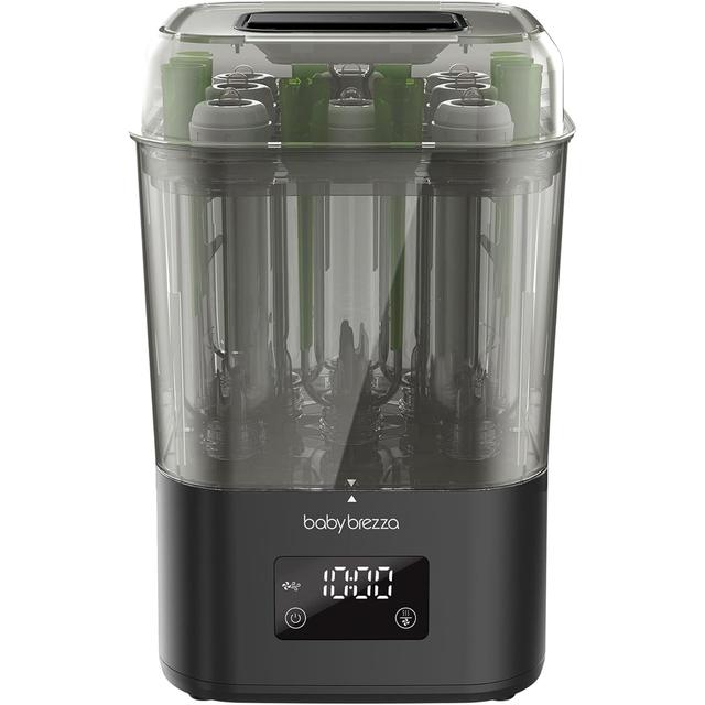 baby brezza - SuperQuick 10-minute Bottle Sterilizer and Dryer - Stainless