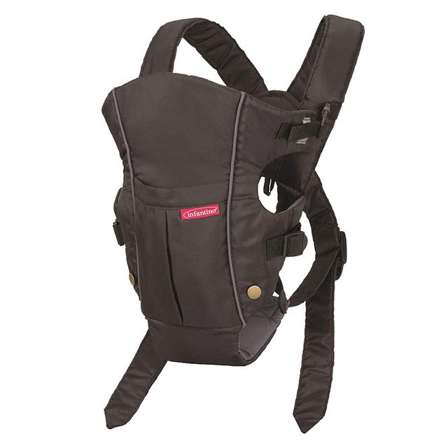 Infantino - Swift Baby Carrier W/ Pocket - Black