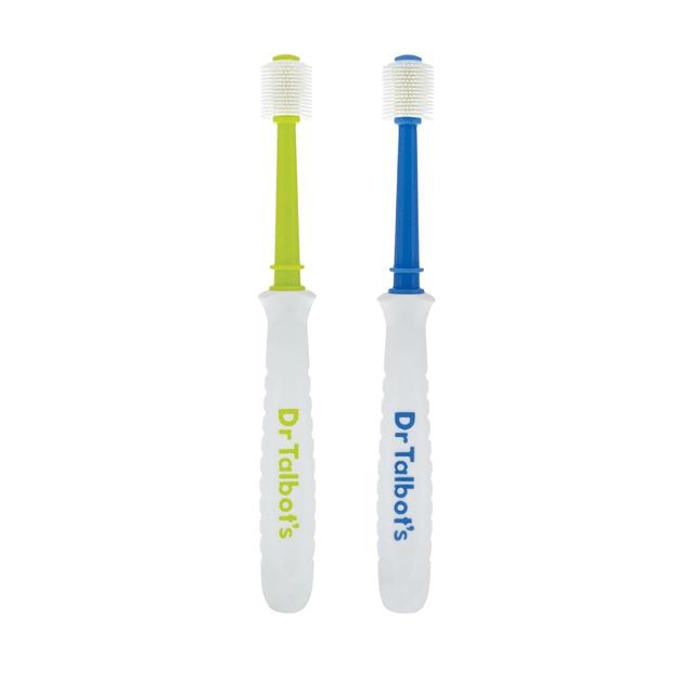 Dr.Talbot's - Toddler 360° Toothbrush - 6+m - Blue&Green