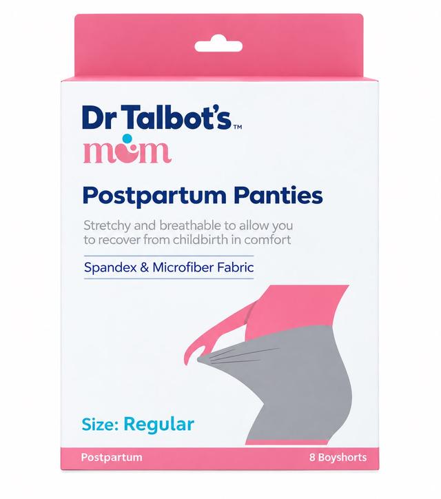 Dr.Talbot's - Postpartum Panties 8Pcs - Regular
