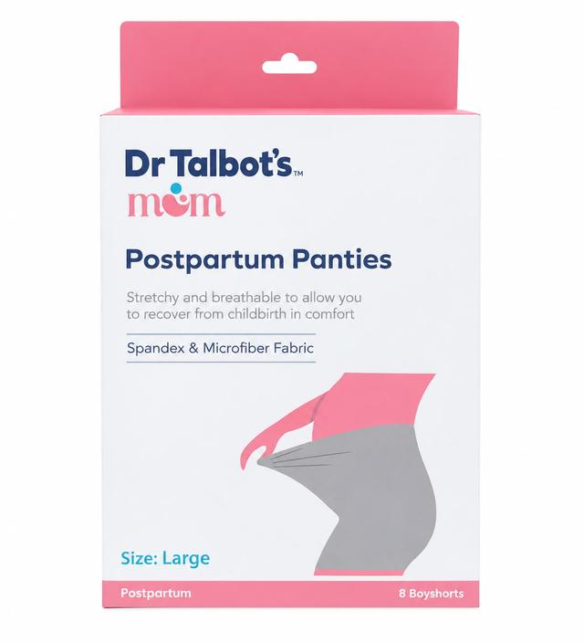 Dr.Talbot's - Postpartum Panties 8Pcs - Large