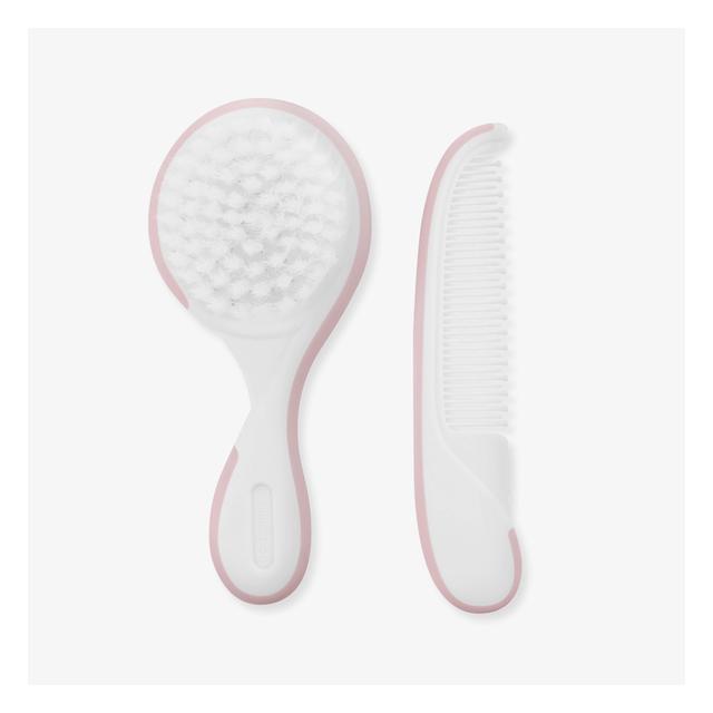 Kikkaboo - Utility - Comb And Brush - 0+m - Pink