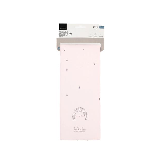 Kikkaboo - Foldable PVC changing pad 50х80cm - Pink