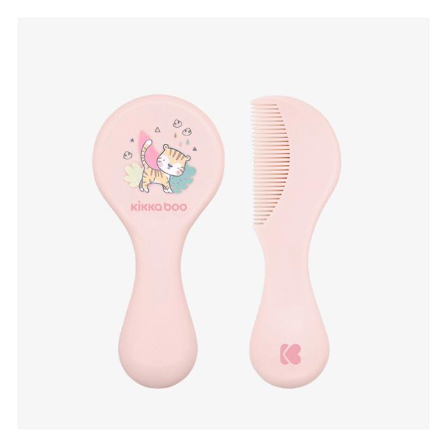 Kikkaboo - Savanna - Comb And Brush - 0+m - Pink