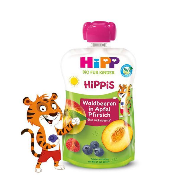 Hipp - Baby Puree 100 G - Apple, Peach & Berry