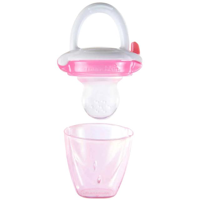 Munchkin - Silicone Baby Food Feeder - +4 months - Pink