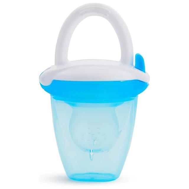 Munchkin - Silicone Baby Food Feeder - +4 months - Blue