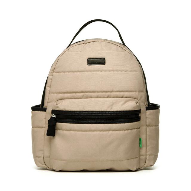 Babymel - Lola Eco Quilt Diaper Backpack - Beige