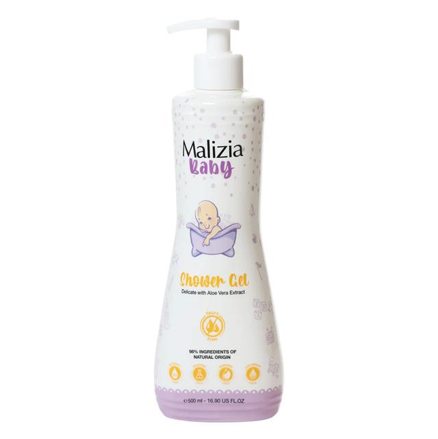 Malizia - Shower Gel Delicate With Aloe Vera Extract - 500 ml