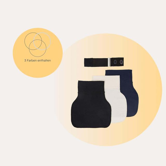 Carriwell - Mum To Be - Organic Flexi-belt Waist Expander - 3 Pcs