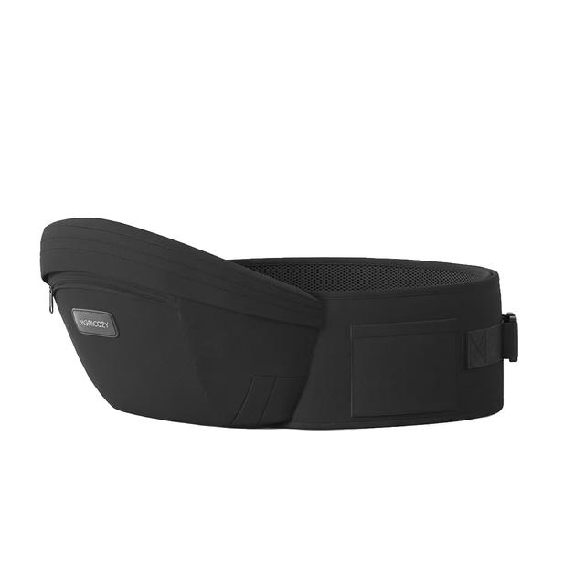 Momcozy - Hip Seat Baby Carrier - 0-36m - Black