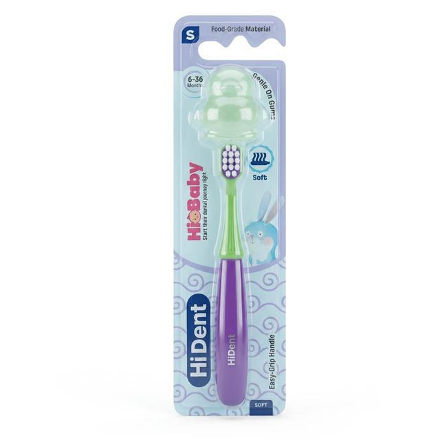 HiDent - Hibaby Teethbrush Soft - 6-36m - Purple