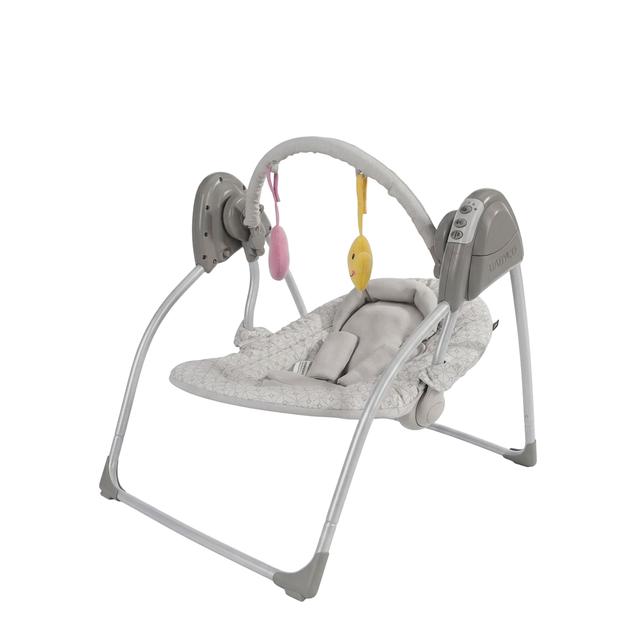 Evenflo - Baby Deluxe Infant Swing - 0-6m - Grey