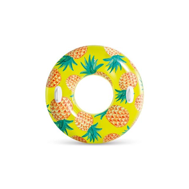 Intex - Tropical Fruit Inflatable Swim Tubes - Pineapple