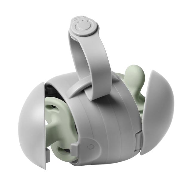 Ubbi - On The Go - Pacifier Holder - 0+m - Grey