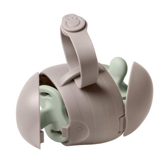 Ubbi - On The Go - Pacifier Holder - 0+m - Taupe
