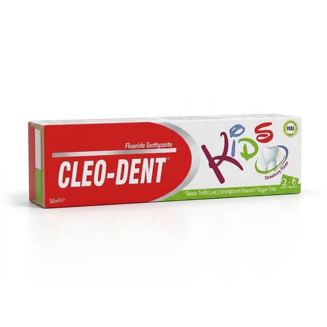 Cleo-Dent - Fluoride ToothPaste Kids - 2-6y - 50ml