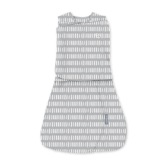 SwaddleMe - Ingenuity Arms Free Convertible Baby Swaddle - 3-6m - 1pk - Dashed Lines