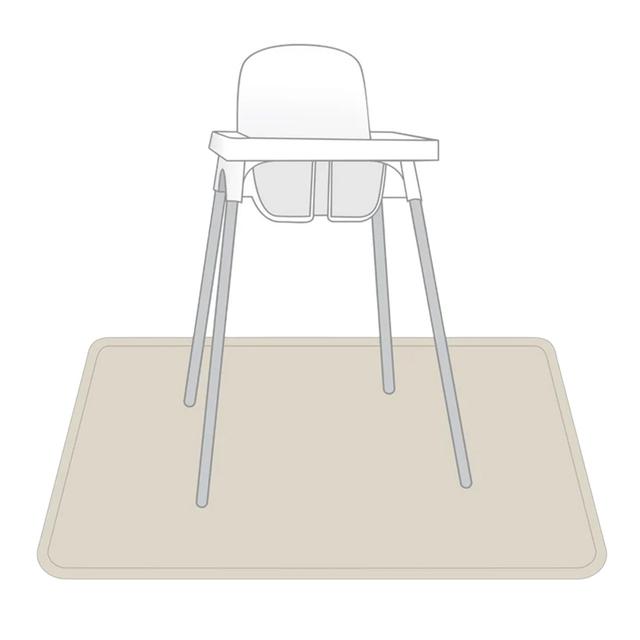 BapronBaby - Splash Mat - Solid Champagne Minimalist - 6+months