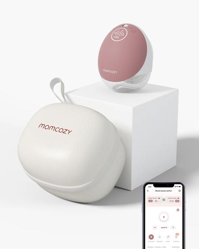 Momcozy - Hands Free Single Breast Pump Mobile Flow M9