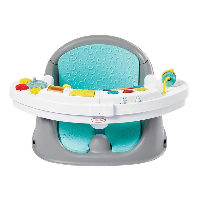 Infantino - Music & Lights 3-In-1 Discovery Seat & Booster - Grey