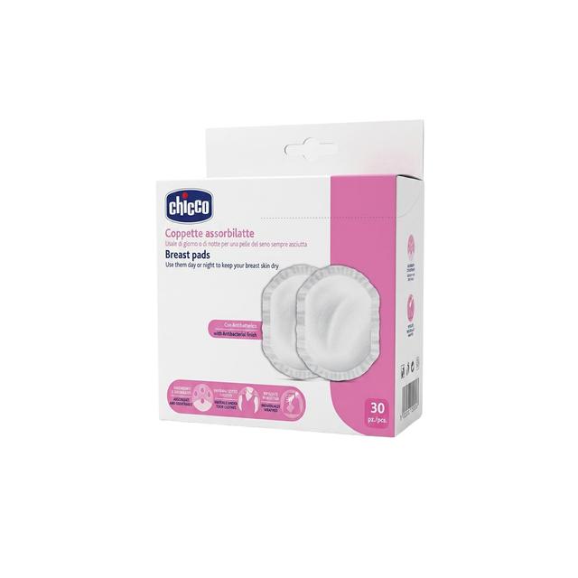 Chicco - Breast Pads 30pcs - White