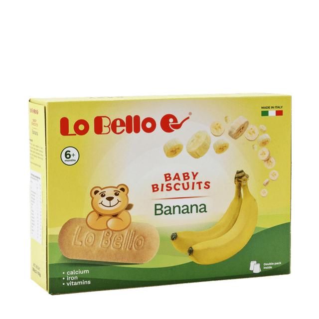 Lo Bello - Baby Biscuits 5 cereals 6+m - Banana