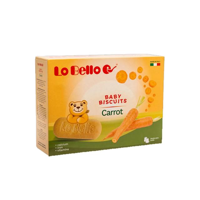 Lo Bello - Baby Biscuits 5 cereals 6+m - Carrot