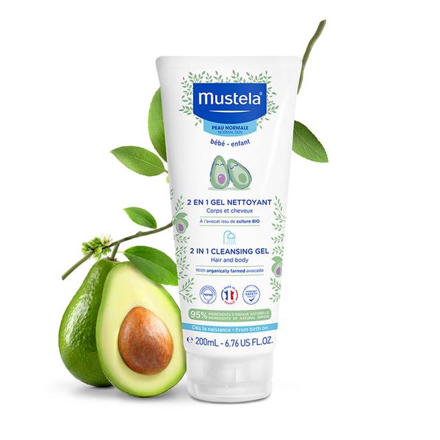 Mustela - Normal Skin - 2 in1 Cleansing Gel Hair and Body 200ml
