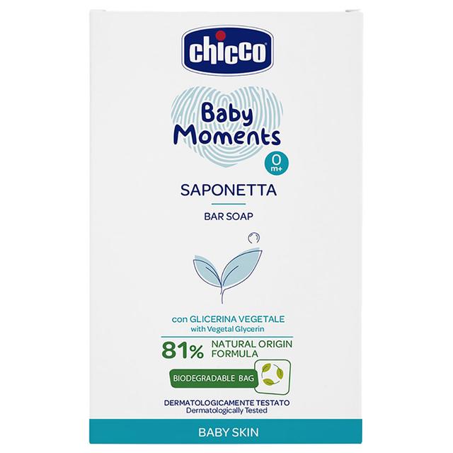 Chicco Baby Moments Bar Soap - 100g