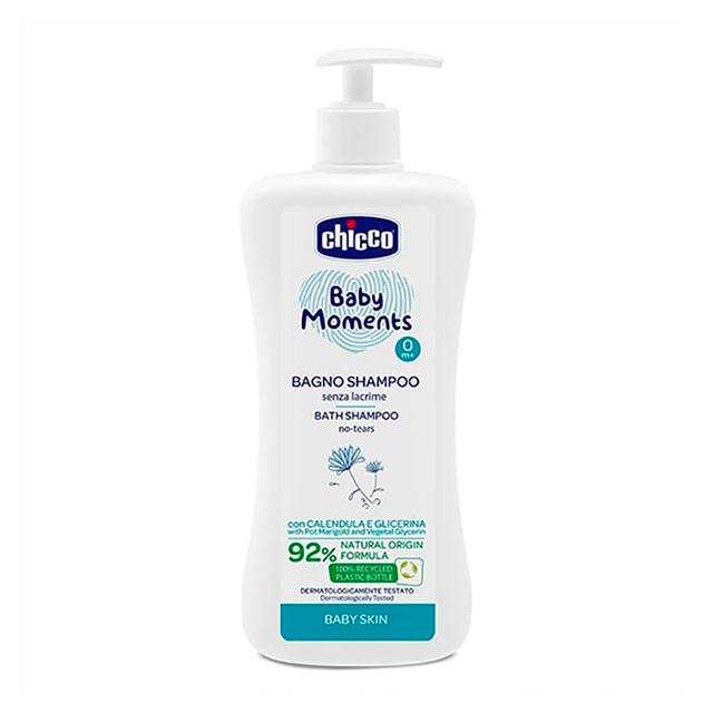 Chicco Baby Moments Bath Shampoo No-Tears - 500ml