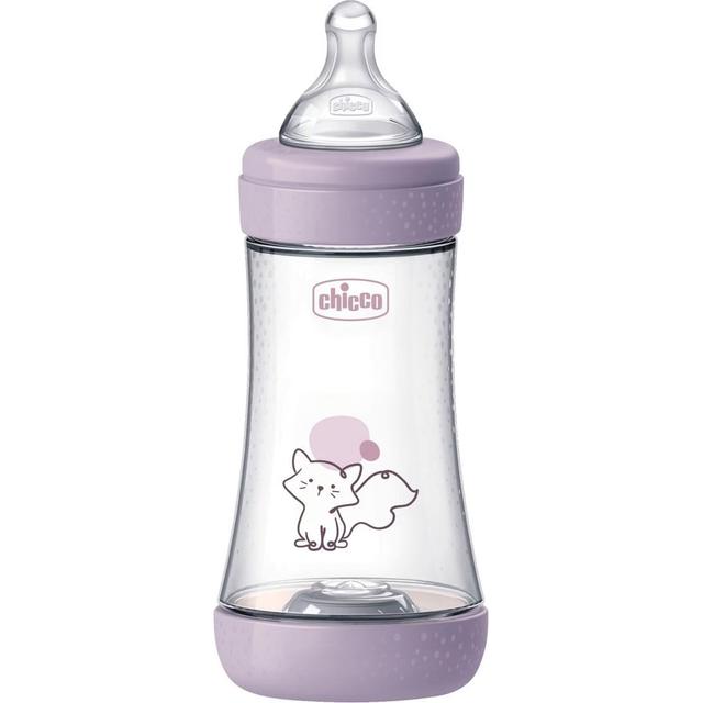 Chicco - Perfect 5 Intui-Flow System - 2+m - 240ml - Purple