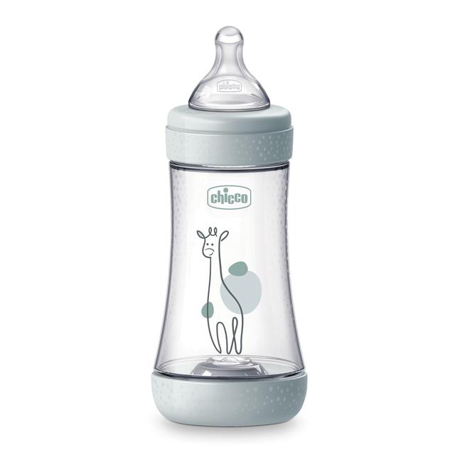 Chicco - Perfect 5 Intui-Flow System - 2+m - 240ml - Grey