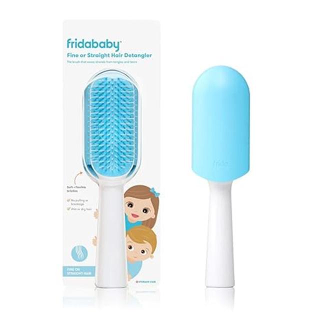 frida baby - Fine Or Straight Hair Detangling Baby Brush