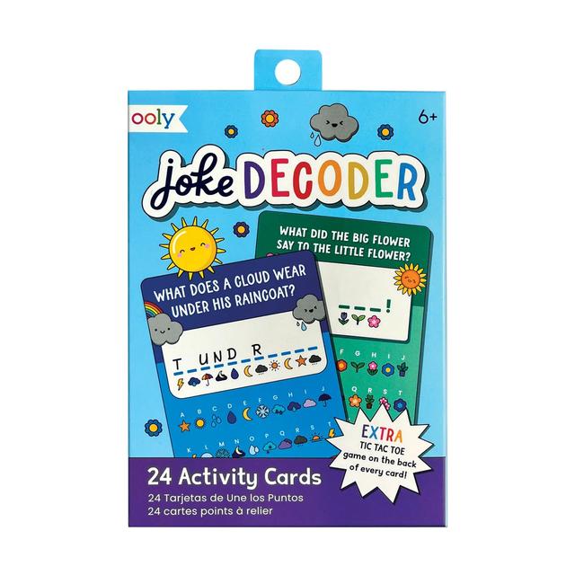 OOLY - Joke Decoder Activity Cards - 24 Pcs