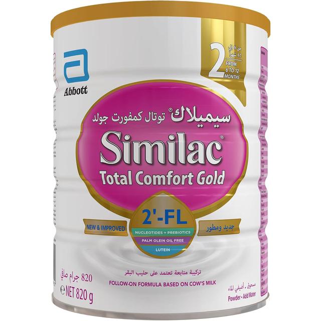 Similac - Total Comfort Gold 2-FL - 820 g - Number 2
