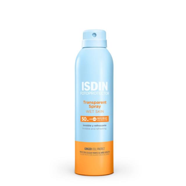 ISDIN - Fotoprotector Transparent Spray Wet Skin SPF 50 - 250ml