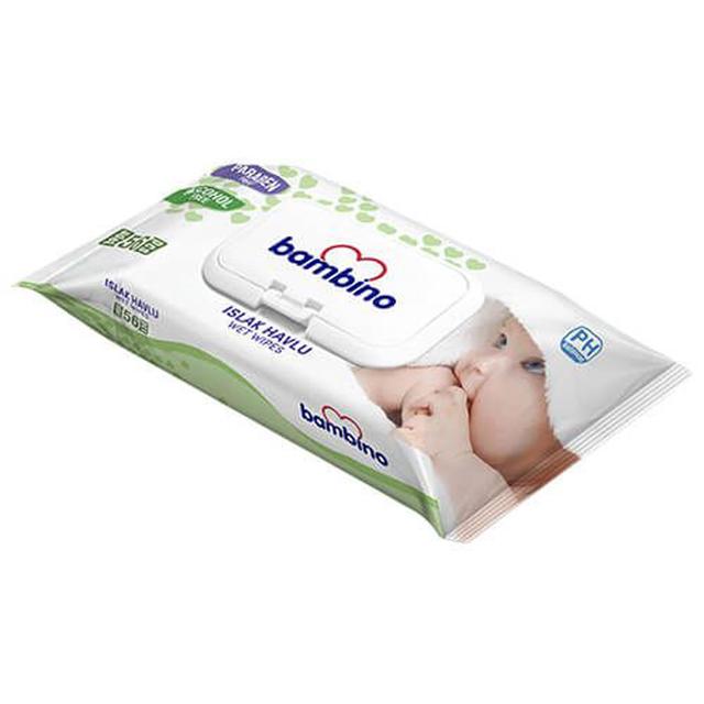 Bambino - Wet Wipes - 56 wip