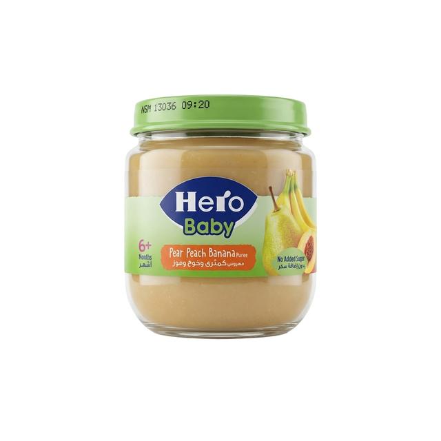 Hero Baby - 3 FRUITS Jar, 6+m