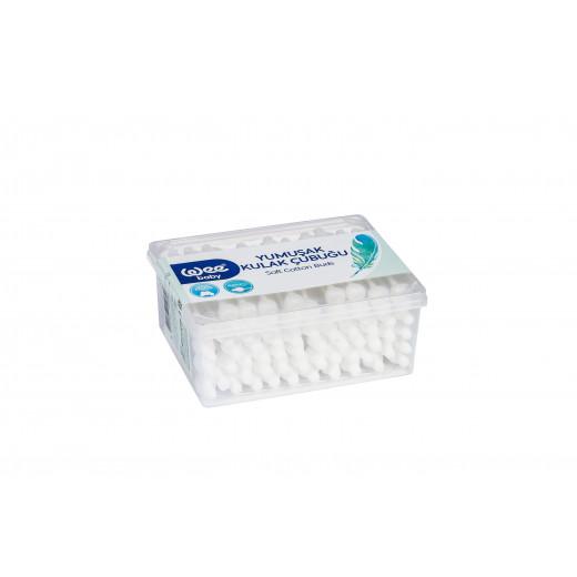 Wee Baby Safe Cotton Bads - 60Pcs