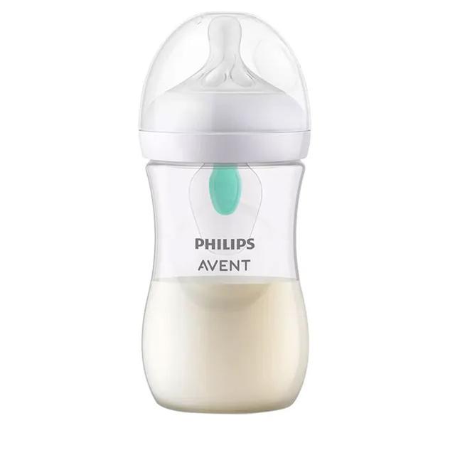 Philips - Avent Natural Response AirFree vent Baby Plastic Bottle - 1+ months 260 ml