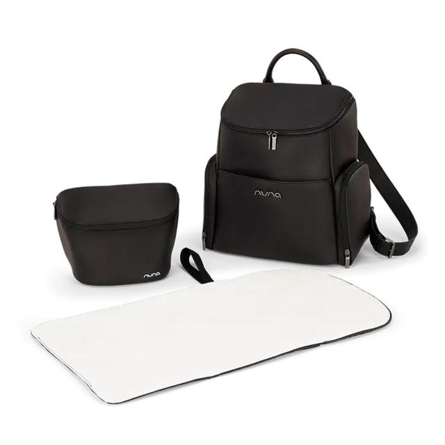 Nuna - Essential Bag W/Pad & Pouch Bag & Bag - Caviar