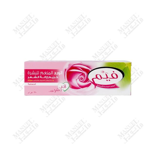 Fem - Rose Hair Removal Cream With Free Soothing Moisture Lotion 120g - Sensitive skin