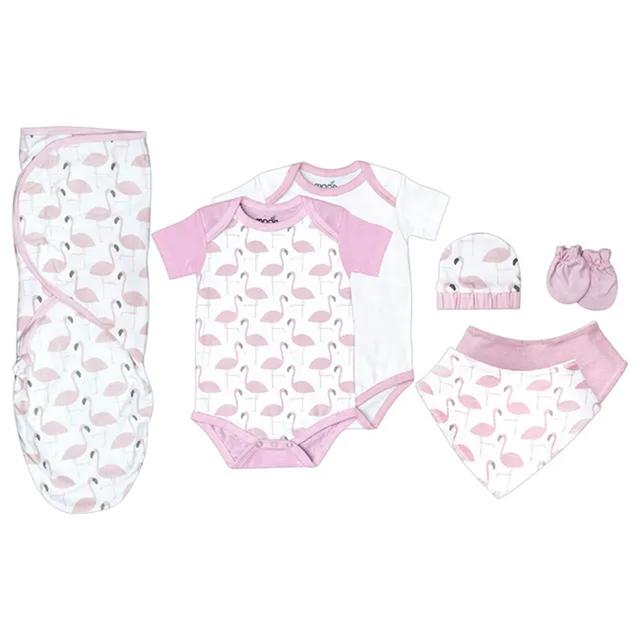Moon - Set Organic Baby Gift Set 3-6 months 7 pcs - Pink