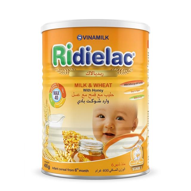 Ridielac - Infant Cereal Milk & Wheat With Honey - 400g - 6+m