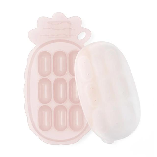 Haakaa - Pineapple Silicone Nibble Tray - Brush