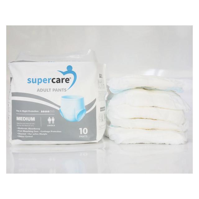 SuperCare - Adult pants - 10 pcs - M