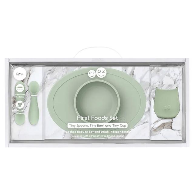 Ezpz - First Food Set - Sage